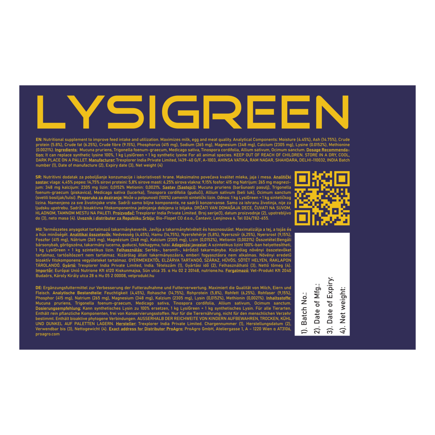 LYSIGREEN LYSIGREEN
